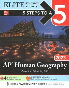 5 Steps to a 5: AP Human Geography 2023 Elite Student Edition - MPHOnline.com