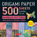 Origami Paper 500 Sheets Marbled Patterns - MPHOnline.com