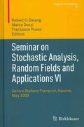 Seminar on Stochastic Analysis, Random Fields and Applications VI - MPHOnline.com