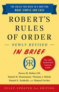 Robert's Rules of Order   (3 BRI REV) - MPHOnline.com