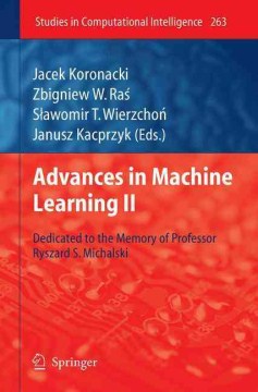 Advances in Machine Learning II - MPHOnline.com