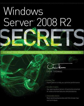 WINDOWS SERVER 2008 R2 SECRETS - MPHOnline.com