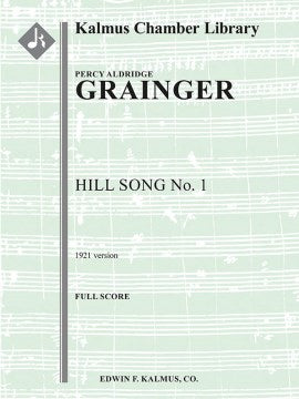 Hill Song No. 1, 1921 Version - MPHOnline.com