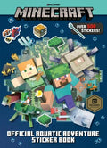 Minecraft Official Aquatic Adventure Sticker Book - MPHOnline.com