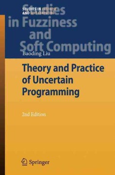 Theory and Practice of Uncertain Programming - MPHOnline.com