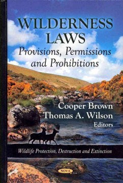 Wilderness Laws - MPHOnline.com