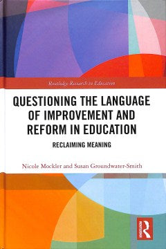 Questioning the Language of Improvement and Reform in Education - MPHOnline.com