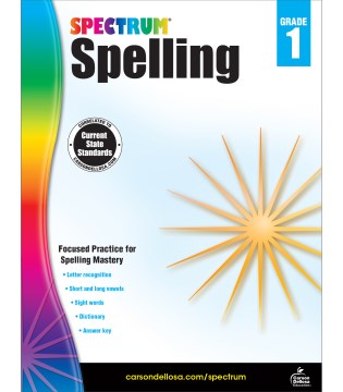 Spectrum Spelling, Grade 1 - MPHOnline.com