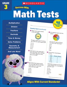 Scholastic Success With Math Tests Grade 3 - MPHOnline.com