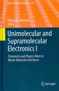 Unimolecular and Supramolecular Electronics I - MPHOnline.com