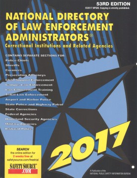 National Directory of Law Enforcement Administrators 2017 - MPHOnline.com