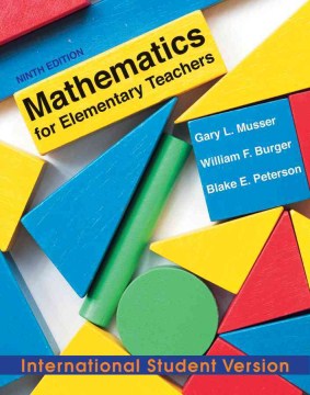 MATHEMATICS FOR ELEMENTARY TEACHERS 9ED ISV - MPHOnline.com