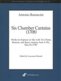 Six Chamber Cantatas (1708) - MPHOnline.com