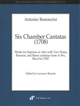 Six Chamber Cantatas (1708) - MPHOnline.com