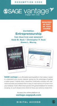 Entrepreneurship Sage Vantage Access Code - MPHOnline.com