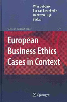 European Business Ethics Cases in Context - MPHOnline.com