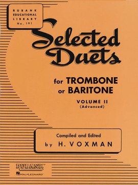 Selected Duets for Trombone or Baritone - MPHOnline.com