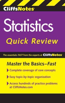 CLIFFSNOTES STATISTICS QUICK REVIEW 2ED - MPHOnline.com