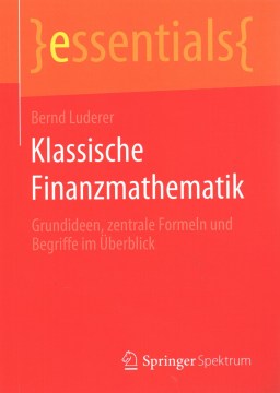 Klassische Finanzmathematik - MPHOnline.com