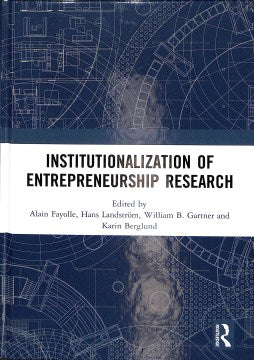 Institutionalization of Entrepreneurship Research - MPHOnline.com