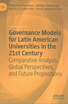 Governance Models for Latin American Universities in the 21st Century - MPHOnline.com