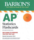 Barron's AP Statistics Flashcards, Fourth Edition - MPHOnline.com