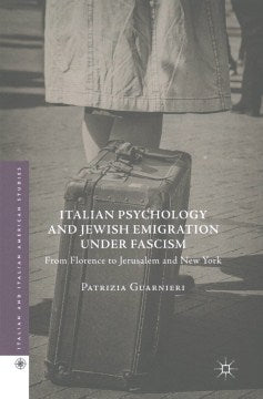 Italian Psychology and Jewish Emigration under Fascism - MPHOnline.com