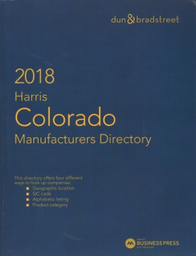 Harris Colorado Manufacturers Directory 2018 - MPHOnline.com