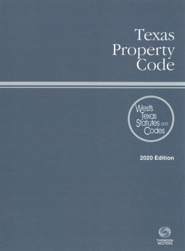 Texas Property Code 2020 - MPHOnline.com