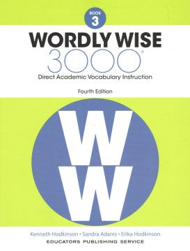 Wordly Wise, Book 3 - MPHOnline.com