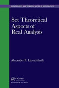 Set Theoretical Aspects of Real Analysis - MPHOnline.com