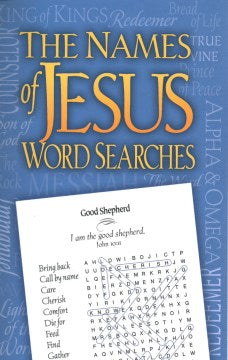 The Names of Jesus Word Search - MPHOnline.com