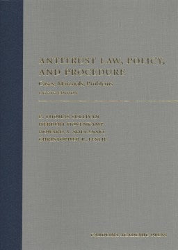 Antitrust Law, Policy, and Procedure - MPHOnline.com