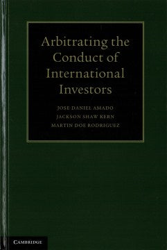 Arbitrating the Conduct of International Investors - MPHOnline.com