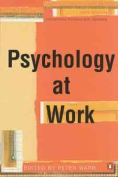 Psychology At Work (5th Edn) - MPHOnline.com