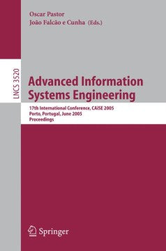 Advanced Information Systems Engineering - MPHOnline.com