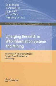 Emerging Research in Web Information Systems and Mining - MPHOnline.com