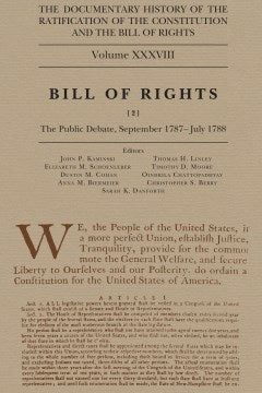 The Documentary History of the Ratification of the Constitution and the Bill of Rights - MPHOnline.com