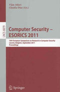 Computer Security - ESORICS 2011 - MPHOnline.com