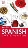 15-Minute Spanish (Paperback) - MPHOnline.com