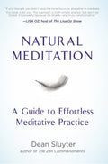 Natural Meditation - A Guide to Effortless Meditative Practice - MPHOnline.com