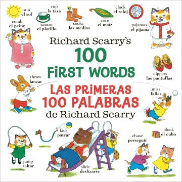 Las primeras 100 palabras de Richard Scarry / Richard Scarry's 100 First Words - MPHOnline.com