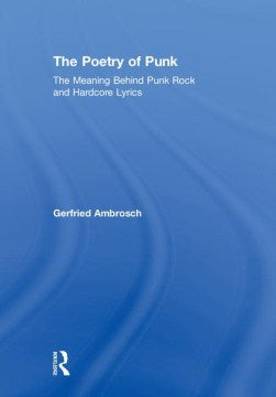 The Poetry of Punk - MPHOnline.com