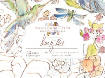 Watercolor Cards With Foil Touches - MPHOnline.com