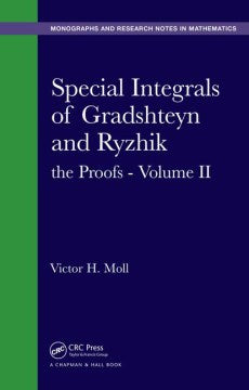 Special Integrals of Gradshteyn and Ryzhik - MPHOnline.com