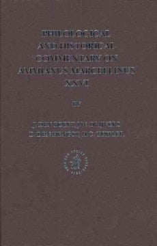 Philological and Historical Commentary on Ammianus Marcellinus XXVI - MPHOnline.com