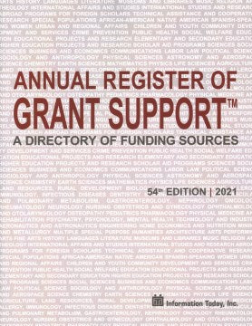 Annual Register of Grant Support 2021 - MPHOnline.com