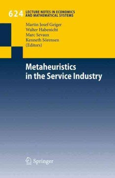 Metaheuristics in the Service Industry - MPHOnline.com