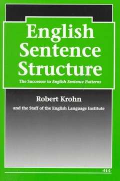 English Sentence Structure - MPHOnline.com