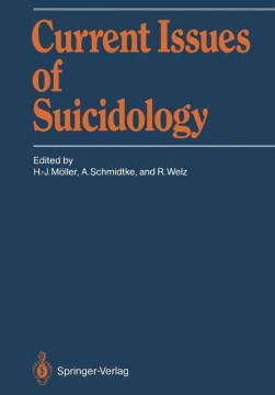 Current Issues of Suicidology - MPHOnline.com